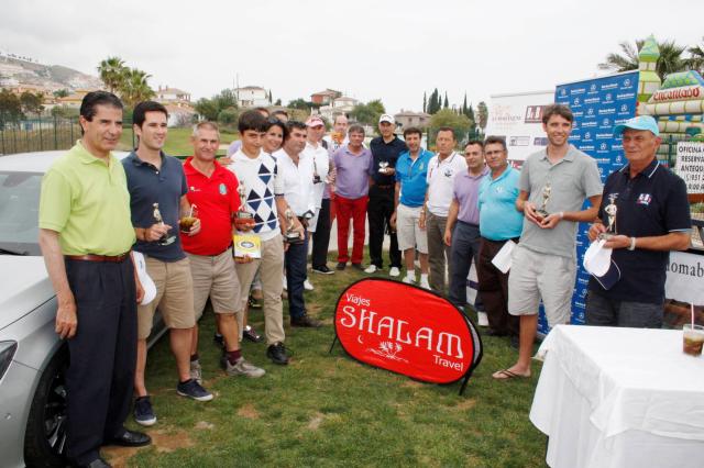 Premiados y autoridades en el torneo Capitán de Campo Bil Bil Golf 2013